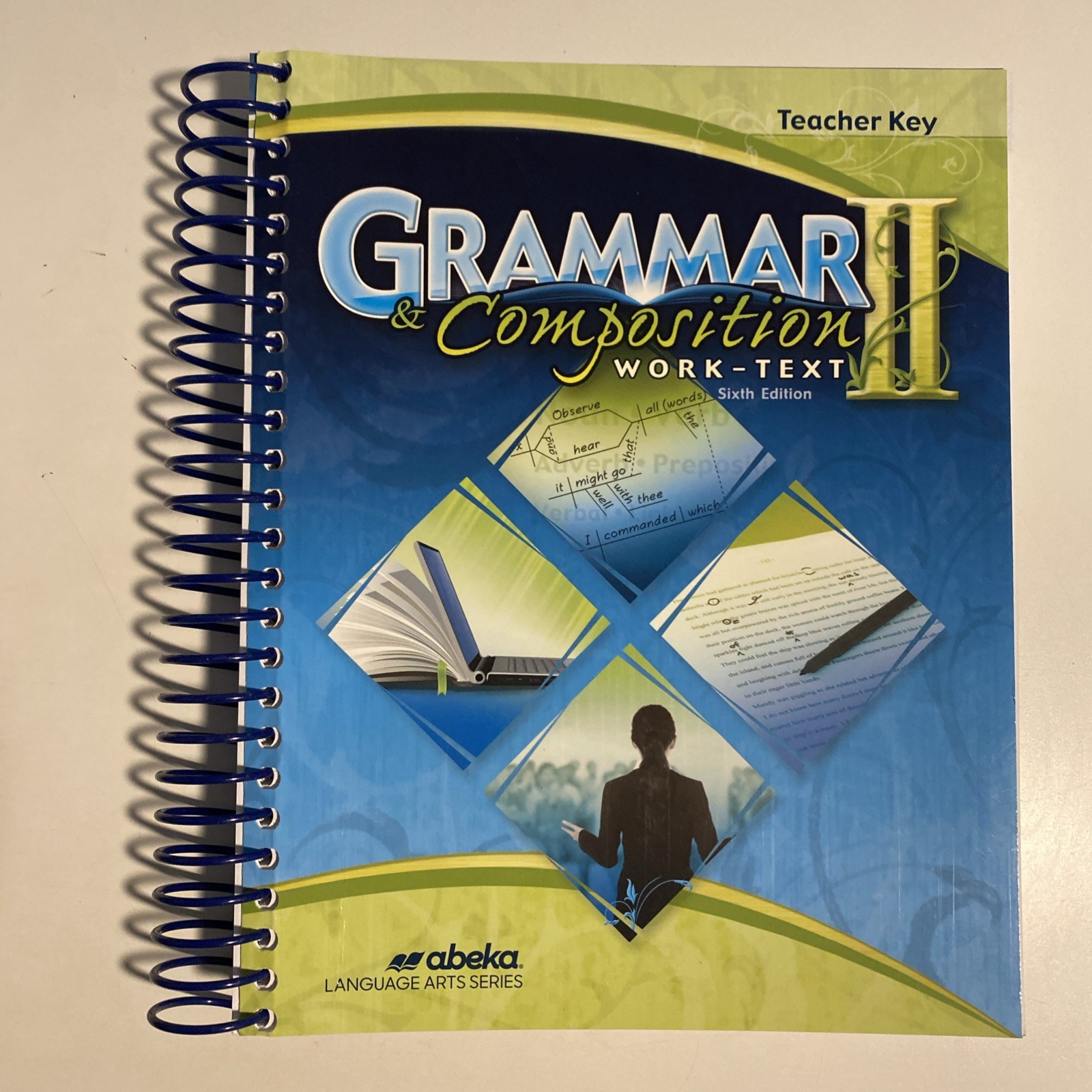 Abeka Teacher Key Work-Text Grammar & Composition II Sixth Edition