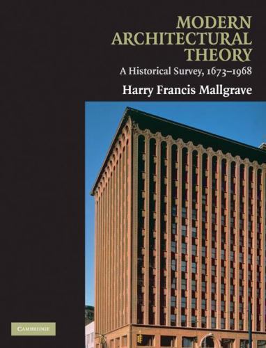 Modern Architectural Theory: A Historical Survey, 1673-1968 – Mallgrave, Harry F