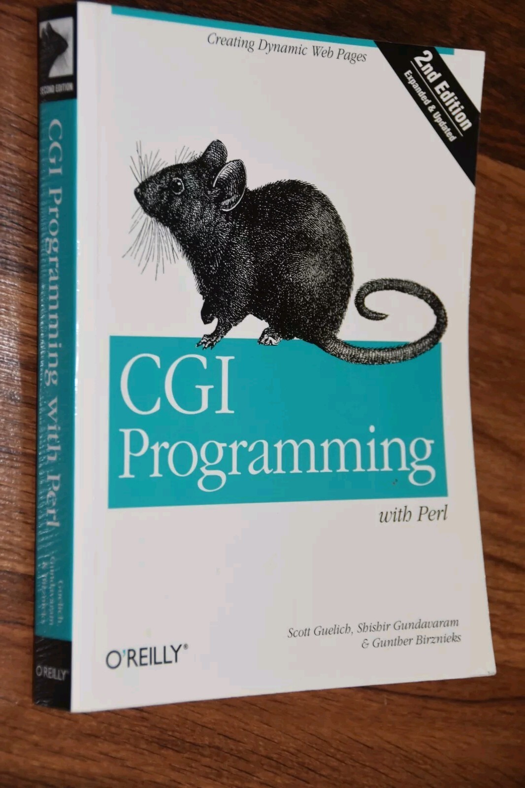 Lot of 4 O’Reilly Learning Programming Books Perl CGI Paperback Unix