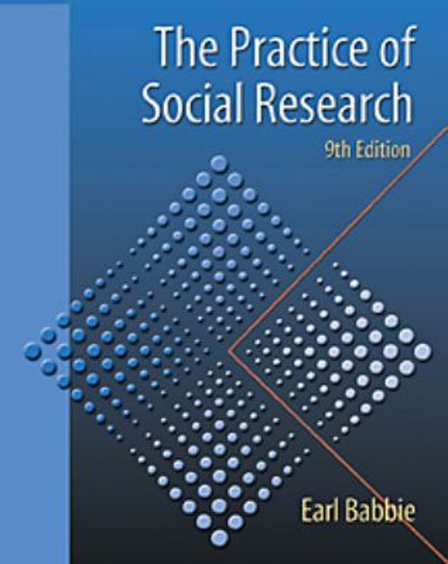 The Practice of Social Research Hardcover Earl R. Babbie