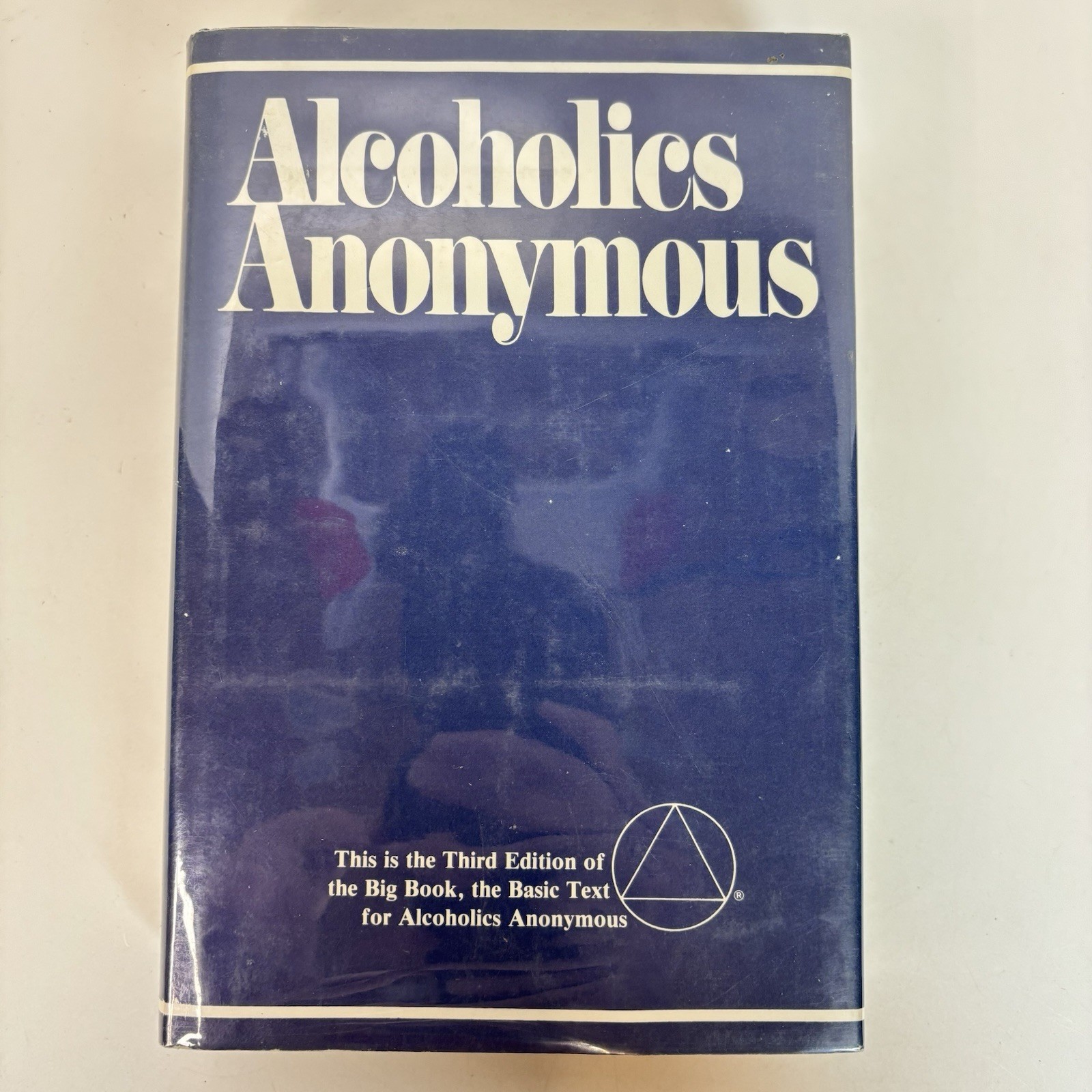 Alcoholics Anonymous Big Book 3rd Ed 1989 HC DJ Ex Library Copy Mylar Cover 1U