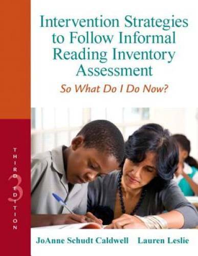 Intervention Strategies to Follow Informal Reading Inventory Assessment: – GOOD