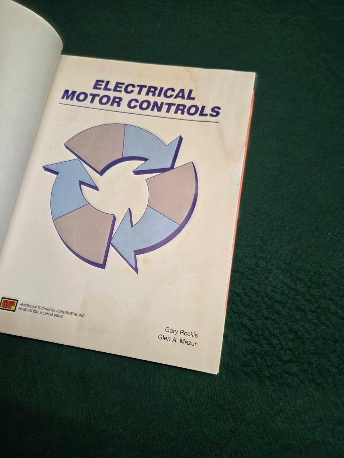 Electrical Motor Controls Workbook Gary Rockis 1997