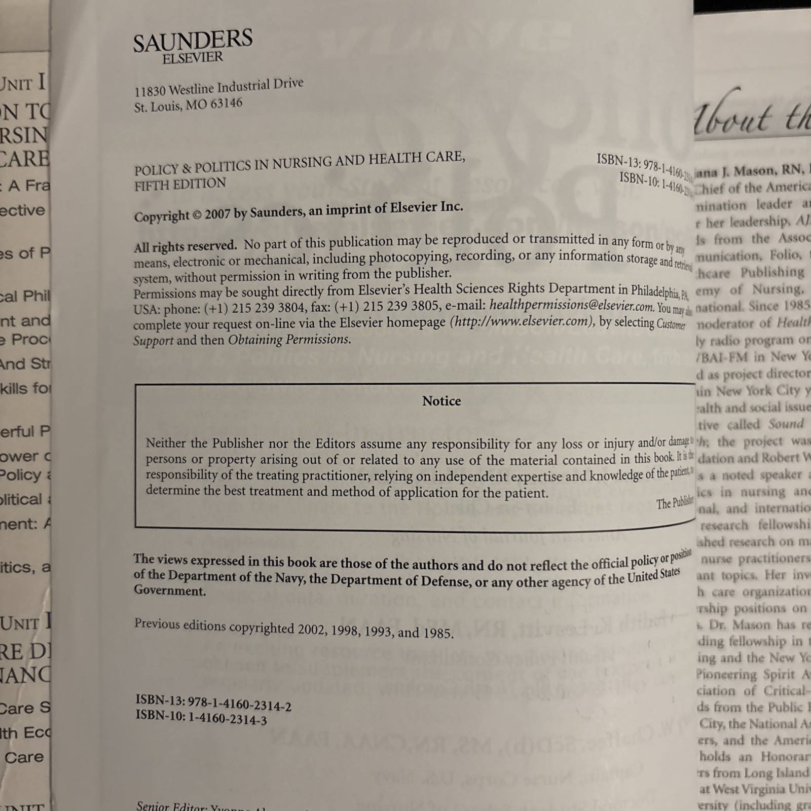 Policy and Politics in Nursing