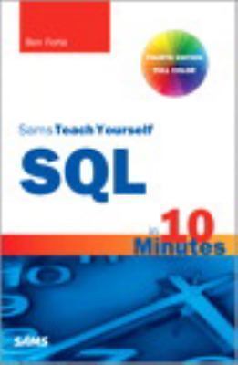 SQL in 10 Minutes, Sams Teach Yourself Forta, Ben paperback Used – Very Good
