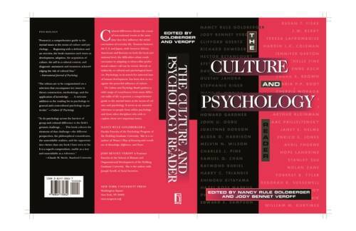 The Culture and Psychology Reader – Paperback By Nancy Rule Goldberger – GOOD