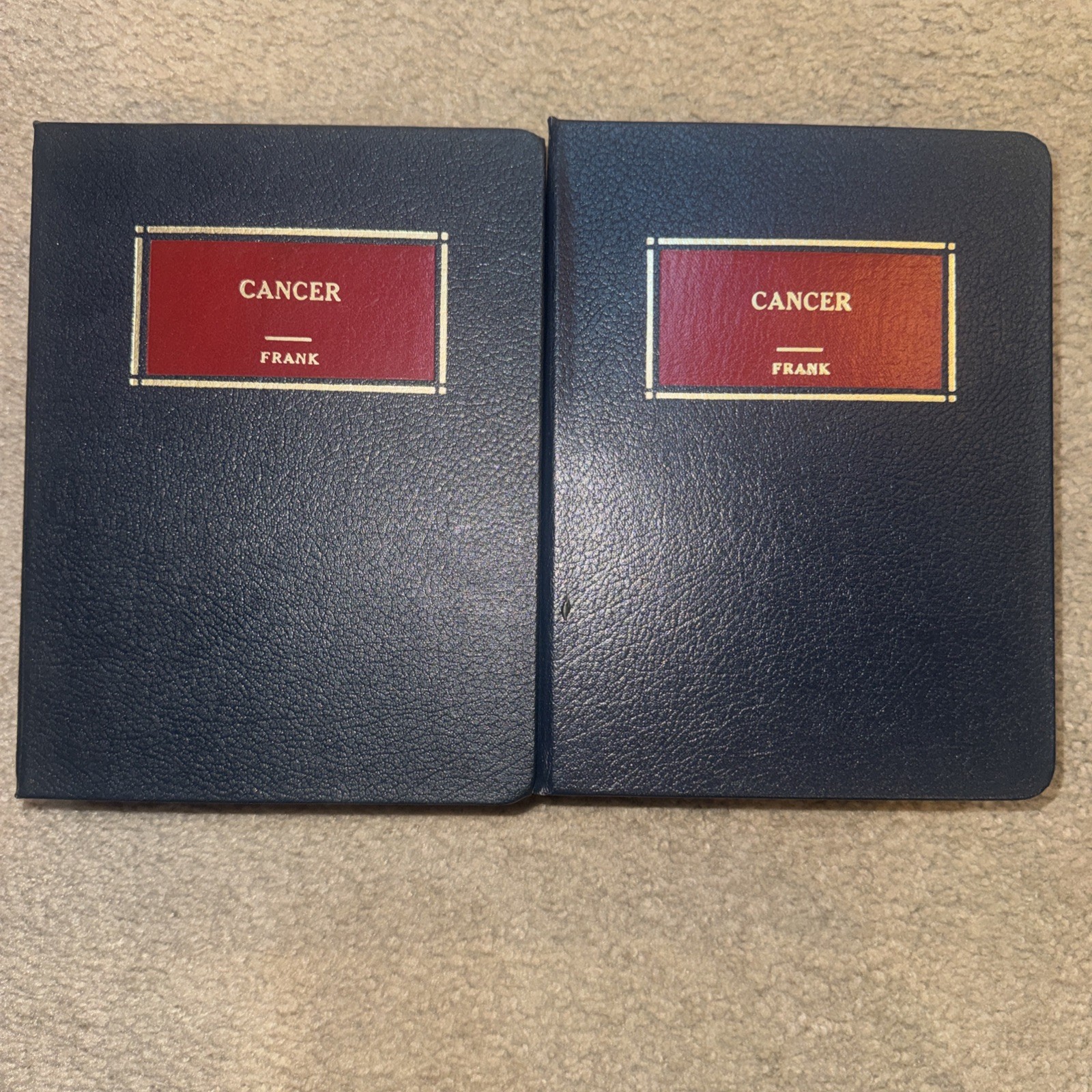 Courtroom Medicine Ser.: Cancer by Arthur Frank (Ringbound Ringbound) 1986