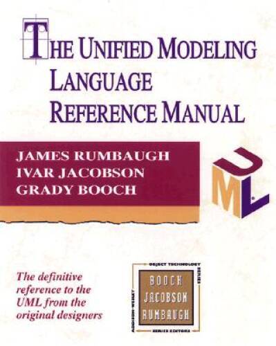 The Unified Modeling Language Reference Manual – Hardcover – VERY GOOD
