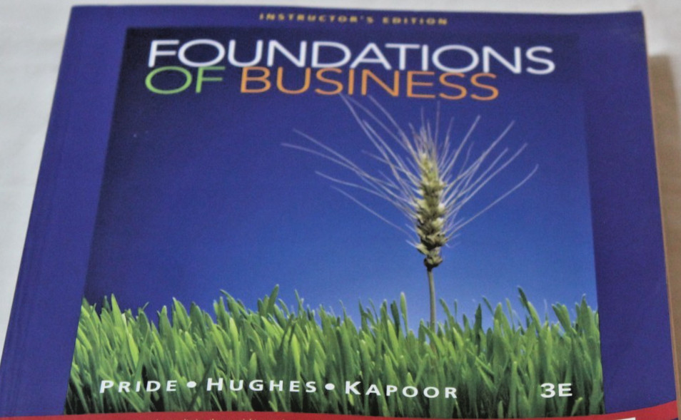 Cengage Learning Foundations of Business Instructors Edition 3E 3rd Edition
