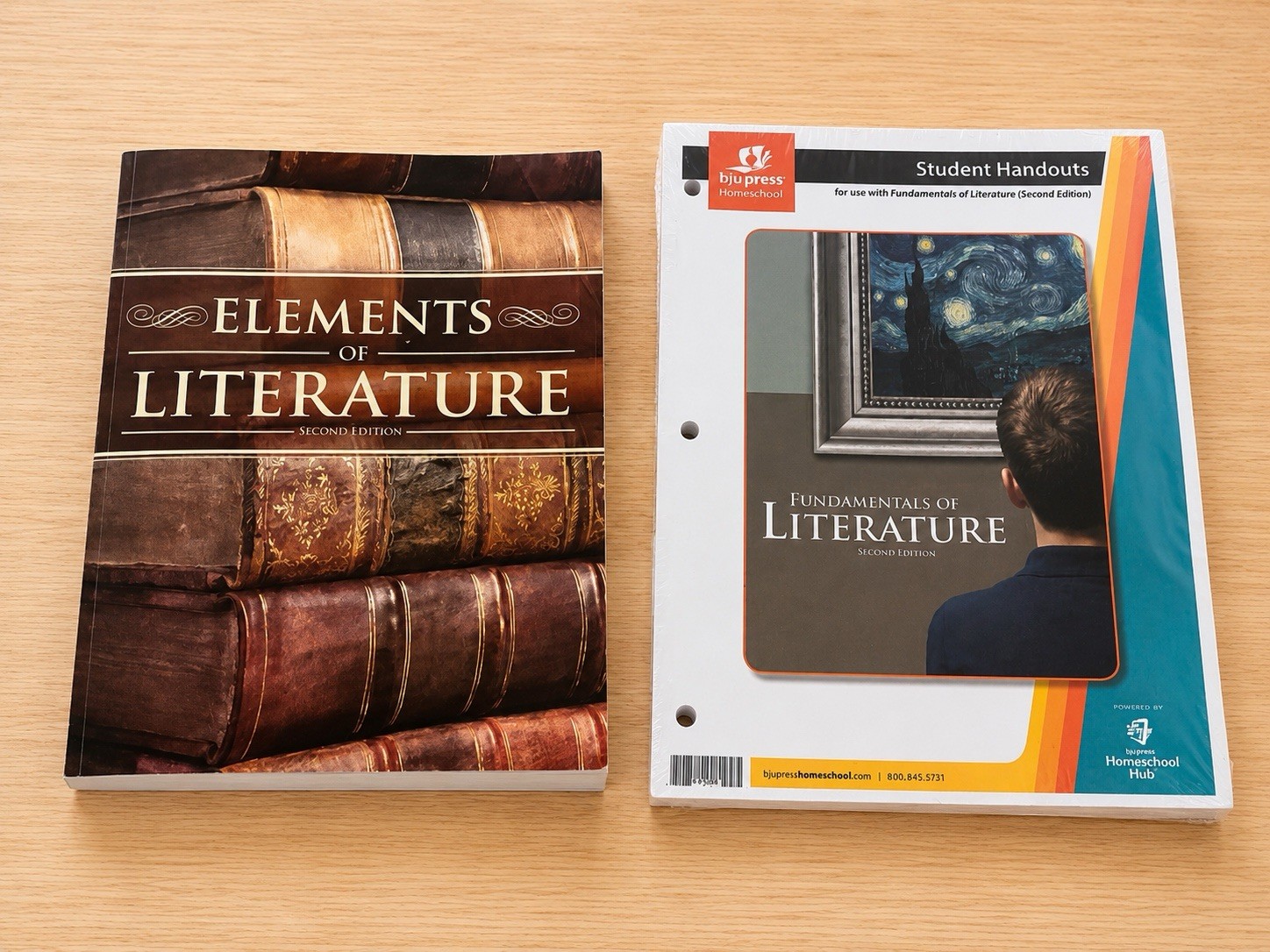 BJU Press Elements of Literature & Student Handouts 2nd Ed PB Ring Bound