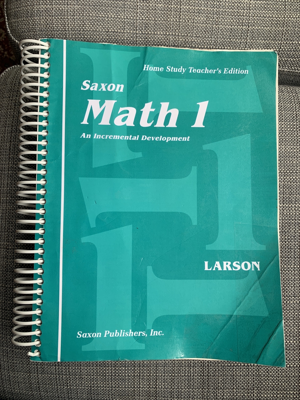 Math 1 Home Study by Nancy Larson (2001, Spiral, Reprint,Teacher&rsquo;s edition)