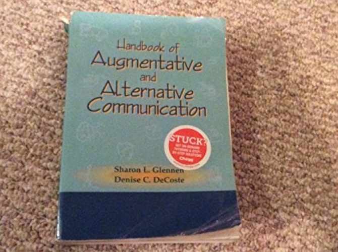 Handbook of Augmentative and – Paperback, by Glennen Sharon L.; – Acceptable n