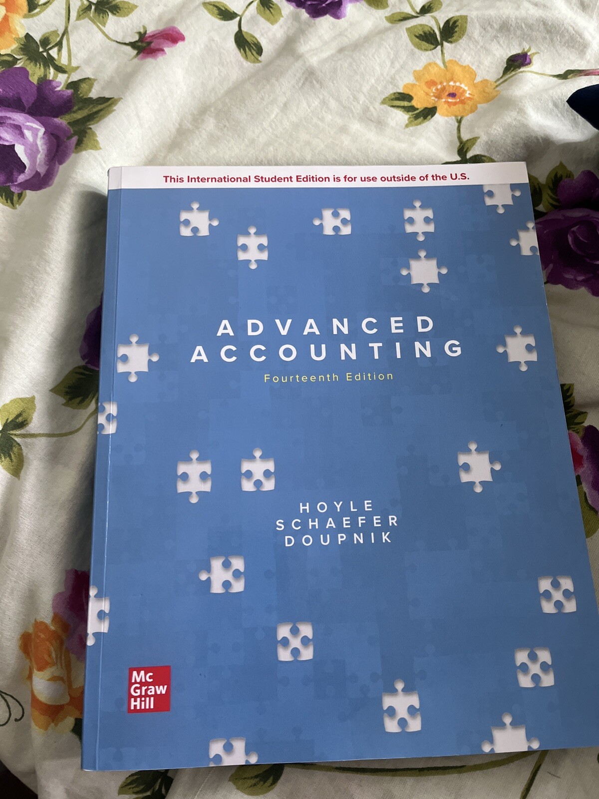 Ise Advanced Accounting by Joe Ben Hoyle Paperback Book