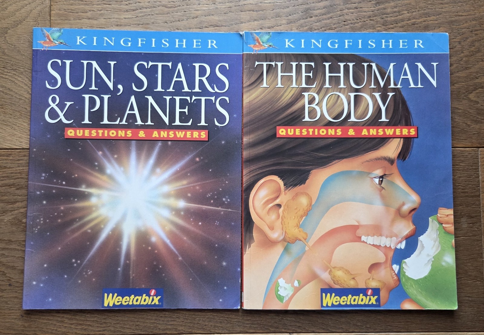 Kingfisher – SUN, STARS & PLANETS & THE HUMAN BODY Questions And Answers Books
