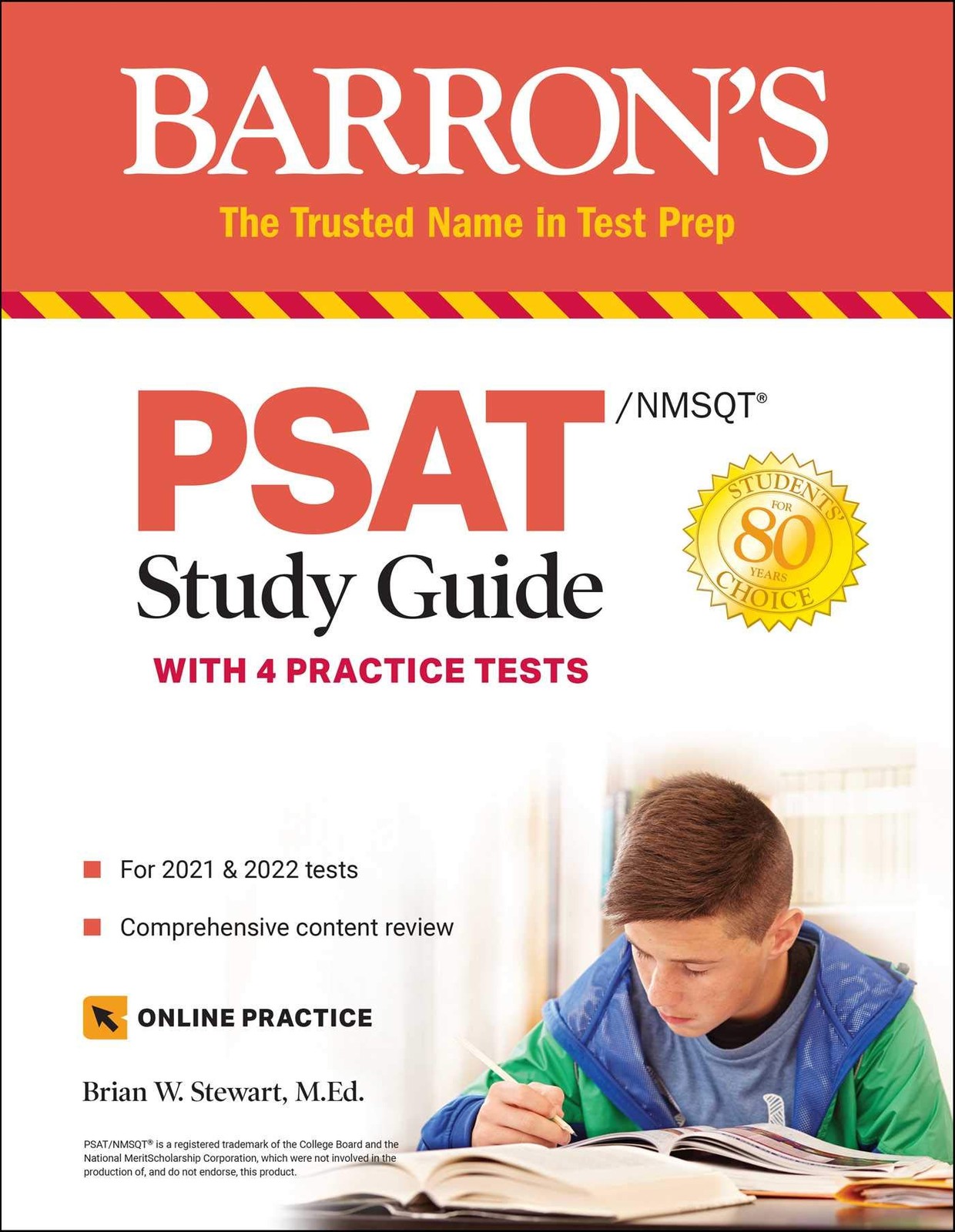 PSAT/NMSQT Study Guide: with 4 Practice Tests (Barron&rsquo;s Test Prep)