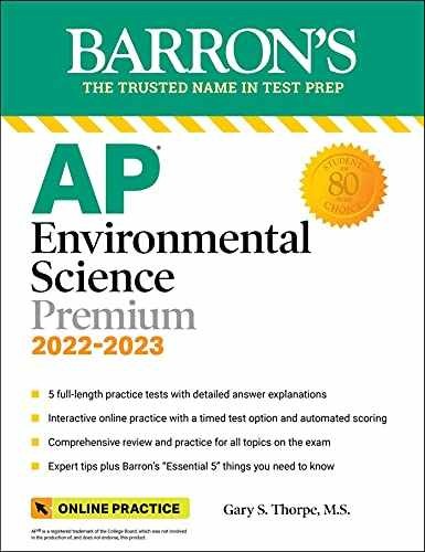AP Environmental Science Premium, – Paperback, by Thorpe M.S. Gary – Acceptable