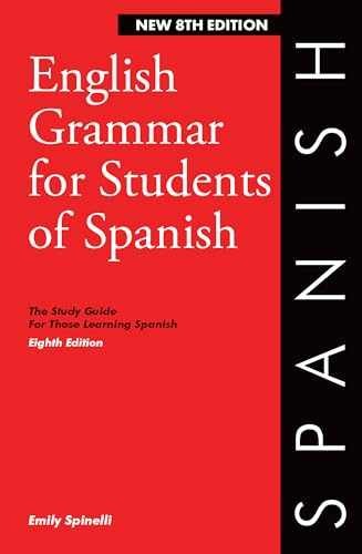 English Grammar for Students of – Paperback, by Emily Spinelli – Very Good
