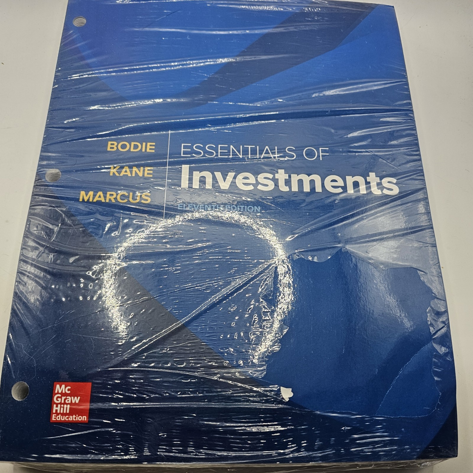 Essentials of Investments 11th Ed New Bodie Kane Marcus McGraw Hill Loose Leaf