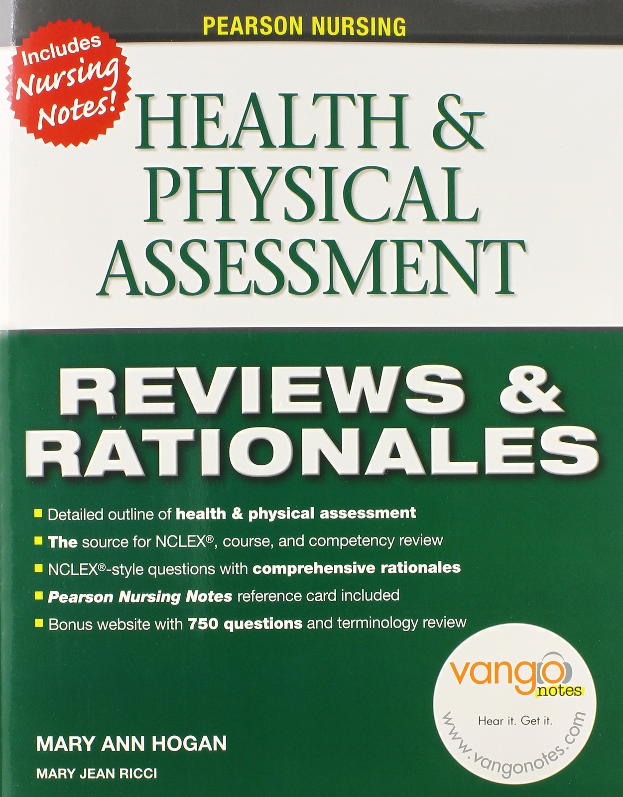 Pearson Reviews & Rationales: Health & Physical Assessment (Prentice Hall Nu…