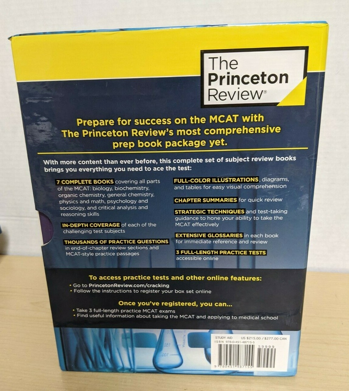 Princeton Review MCAT Subject Review Complete Box Set, 2nd Edition: 7 Complete..