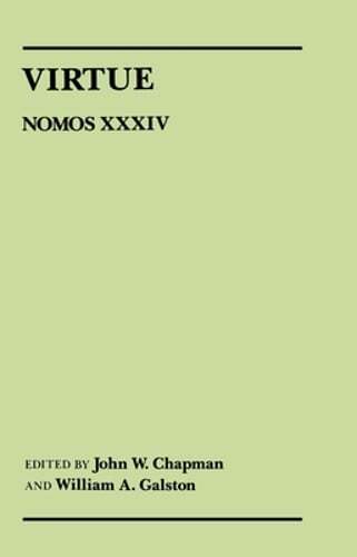 Virtue: Nomos XXXIV by John W Chapman: Used