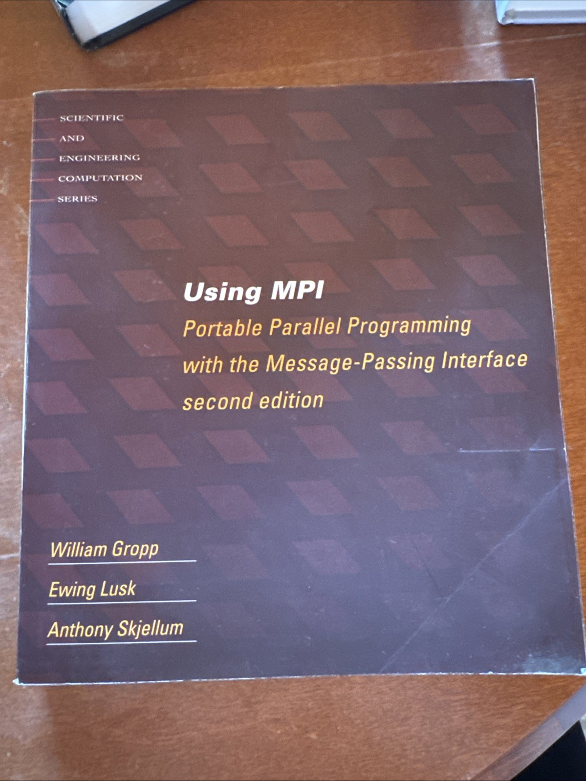 Using MPI: Portable Parallel Programming Second Edition