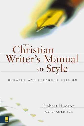 The Christian Writer&rsquo;s Manual of – Paperback, by Robert Hudson – Very Good