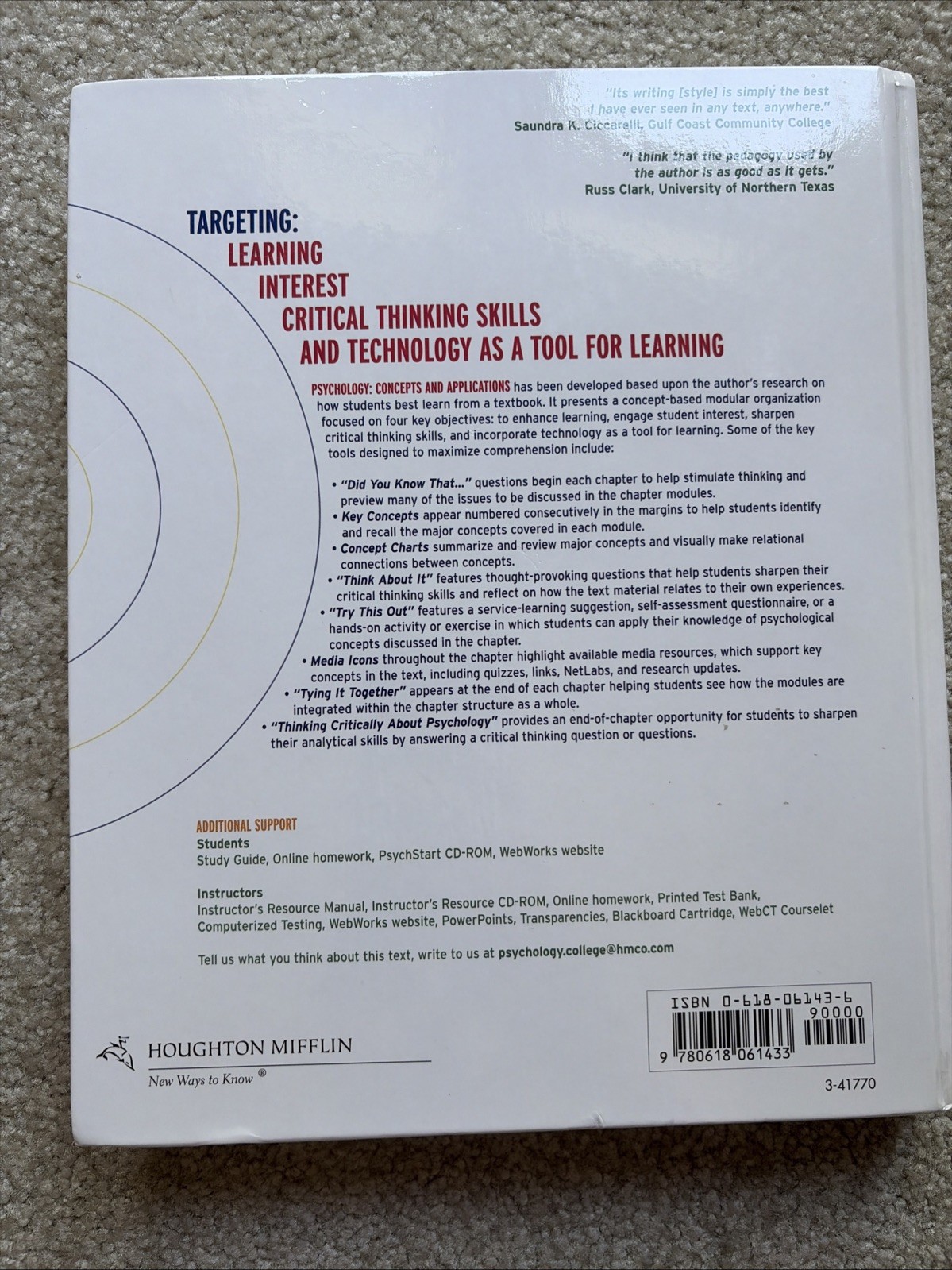 Psychology: Concepts and Applications by Jeffrey S. Nevid