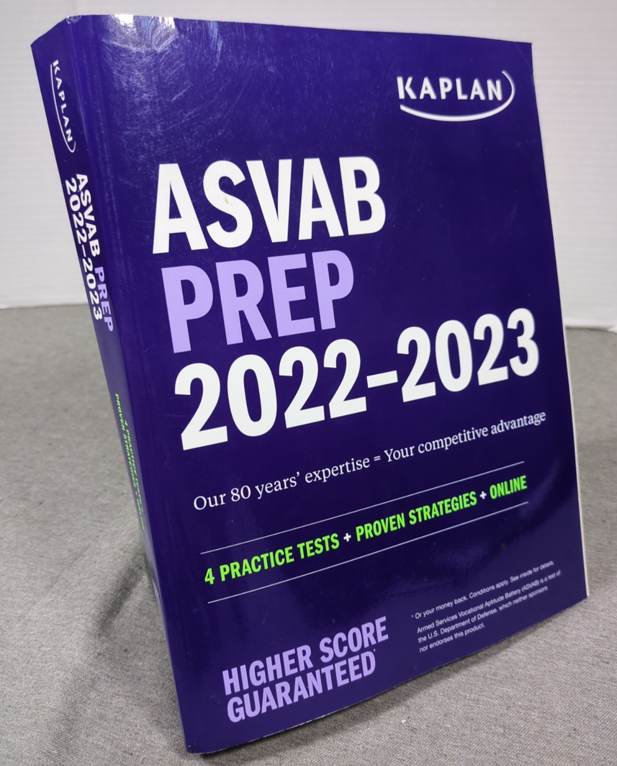 ASVAB Prep 2022-2023 Kaplan – Practice Tests + Proven Strategies + Online