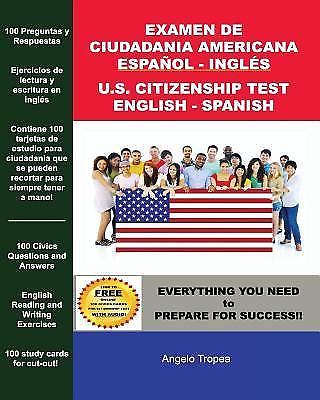 Examen de Ciudadania Americana Espanol y Ingles: U.S. Citizenship Test…
