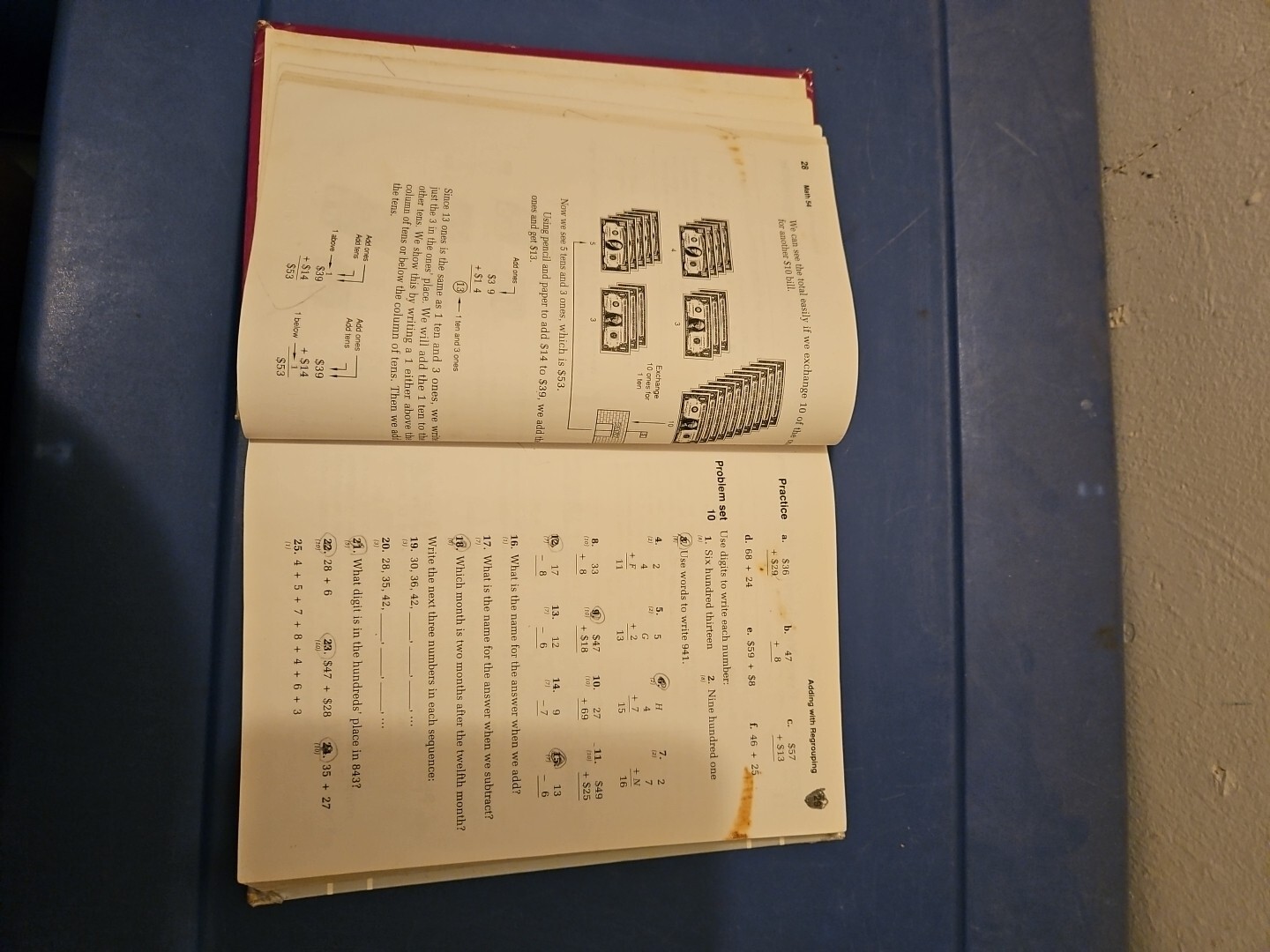 Math 54 : An Incremental Development by John Saxon and Stephen Hake 1995
