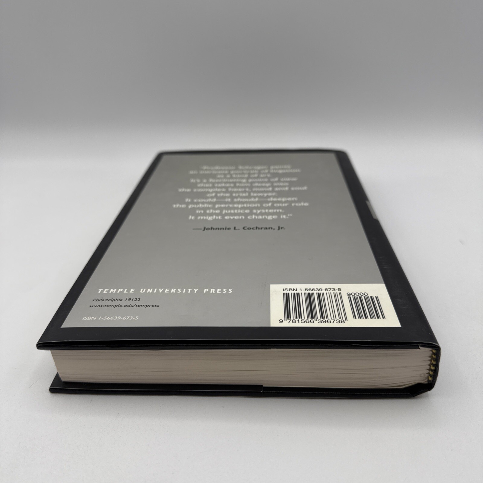 The Trial Lawyer’s Art Hardcover Temple University Press Sam Schrager