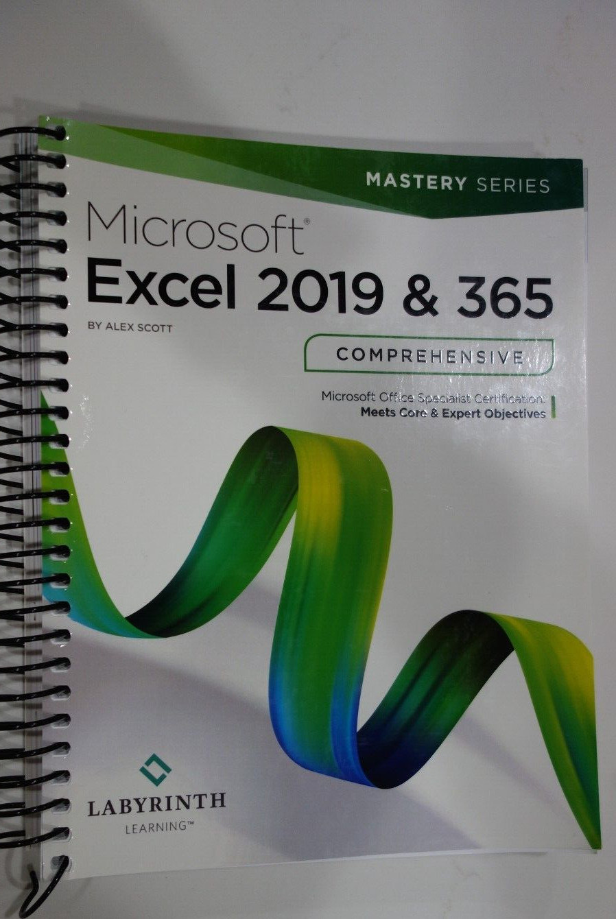 Microsoft Excel 2019 & 365 LABYRINTH Comprehensive Mastery Series New