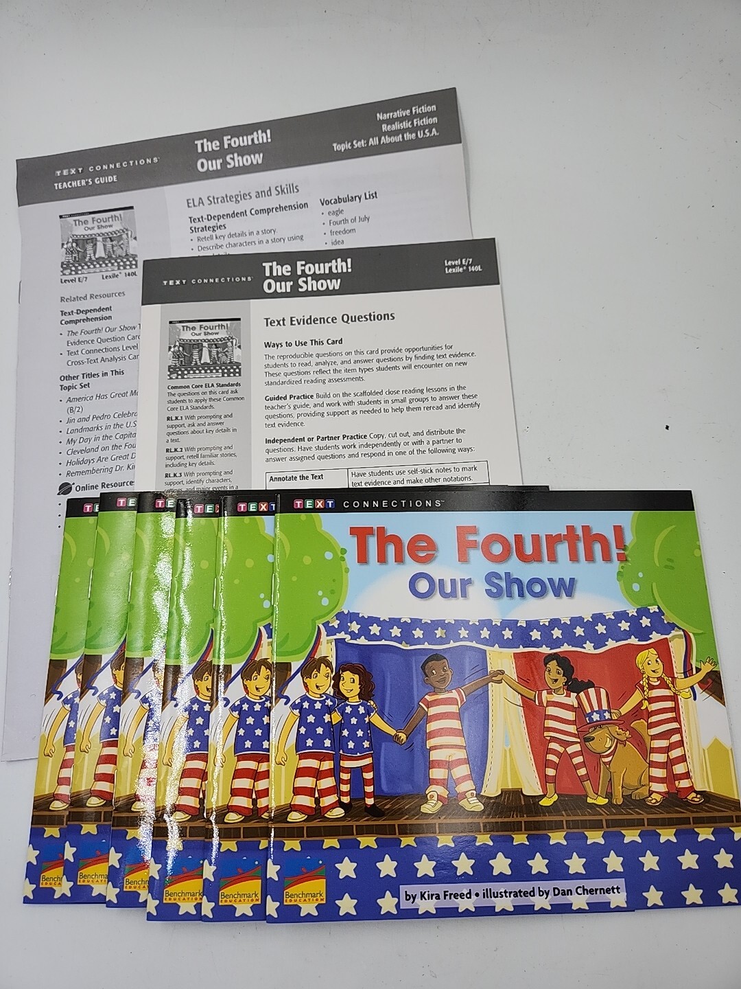 Benchmark Education Text Connections E/7 (6) « The Fourth Our Show » Homeschool