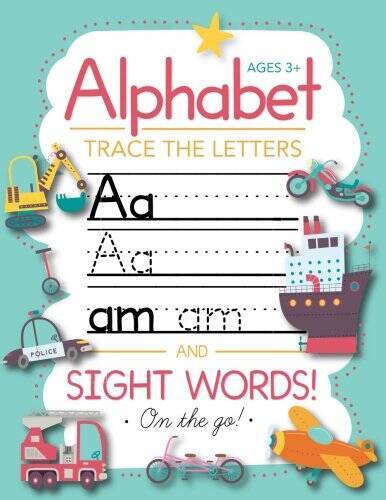 Trace Letters Of The Alphabet and Sight Words (On The Go): Preschool – VERY GOOD