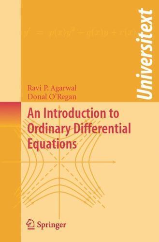 Universitext Ser.: An Introduction to Ordinary Differential Equations by…