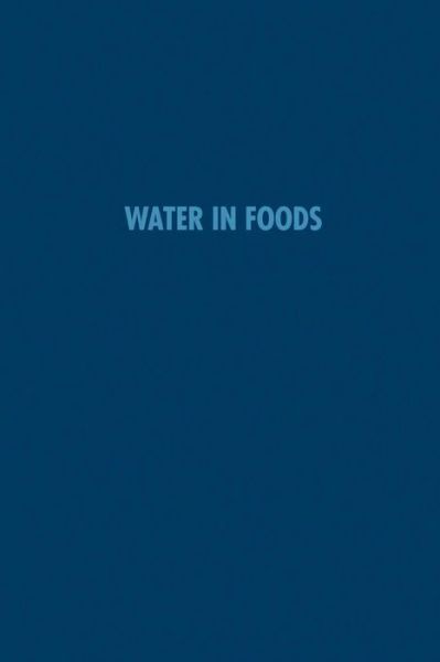Water In Foods