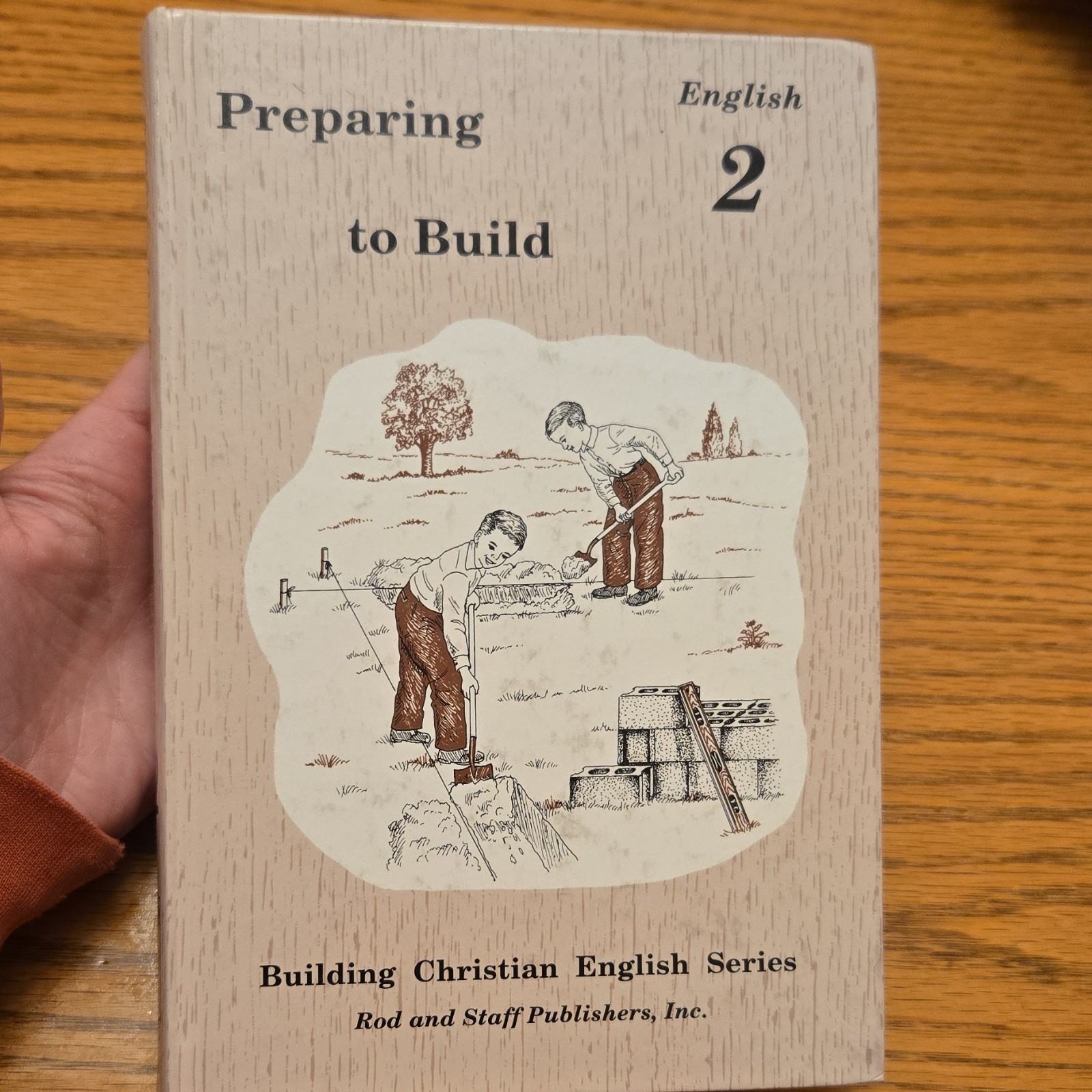Rod and Staff Preparing to Build English 2 (Building Christian English) 1983