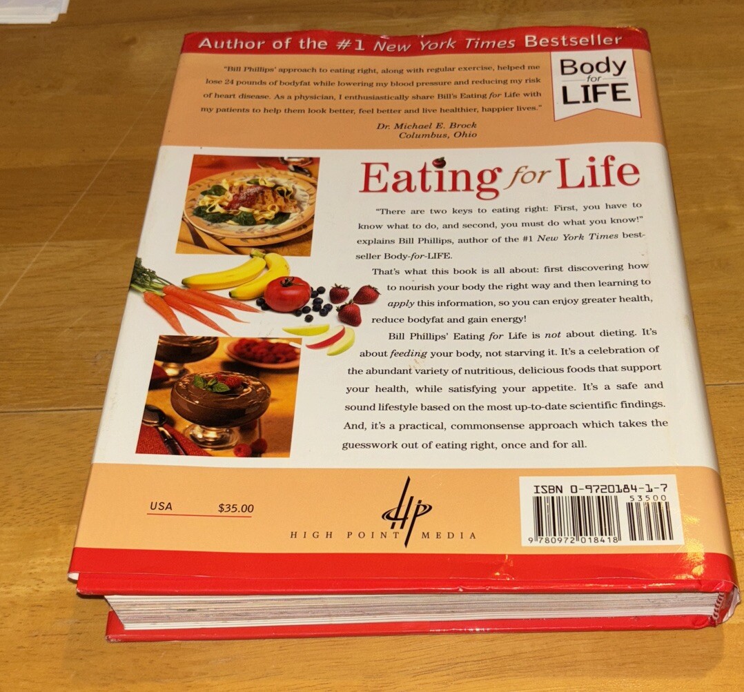 Body for Life Ser.: Eating for Life : Your Guide to Great Health, Fat Loss…