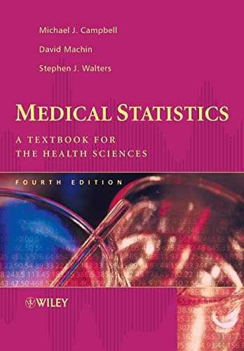 Medical Statistics 4e – Paperback, by Campbell – Very Good g