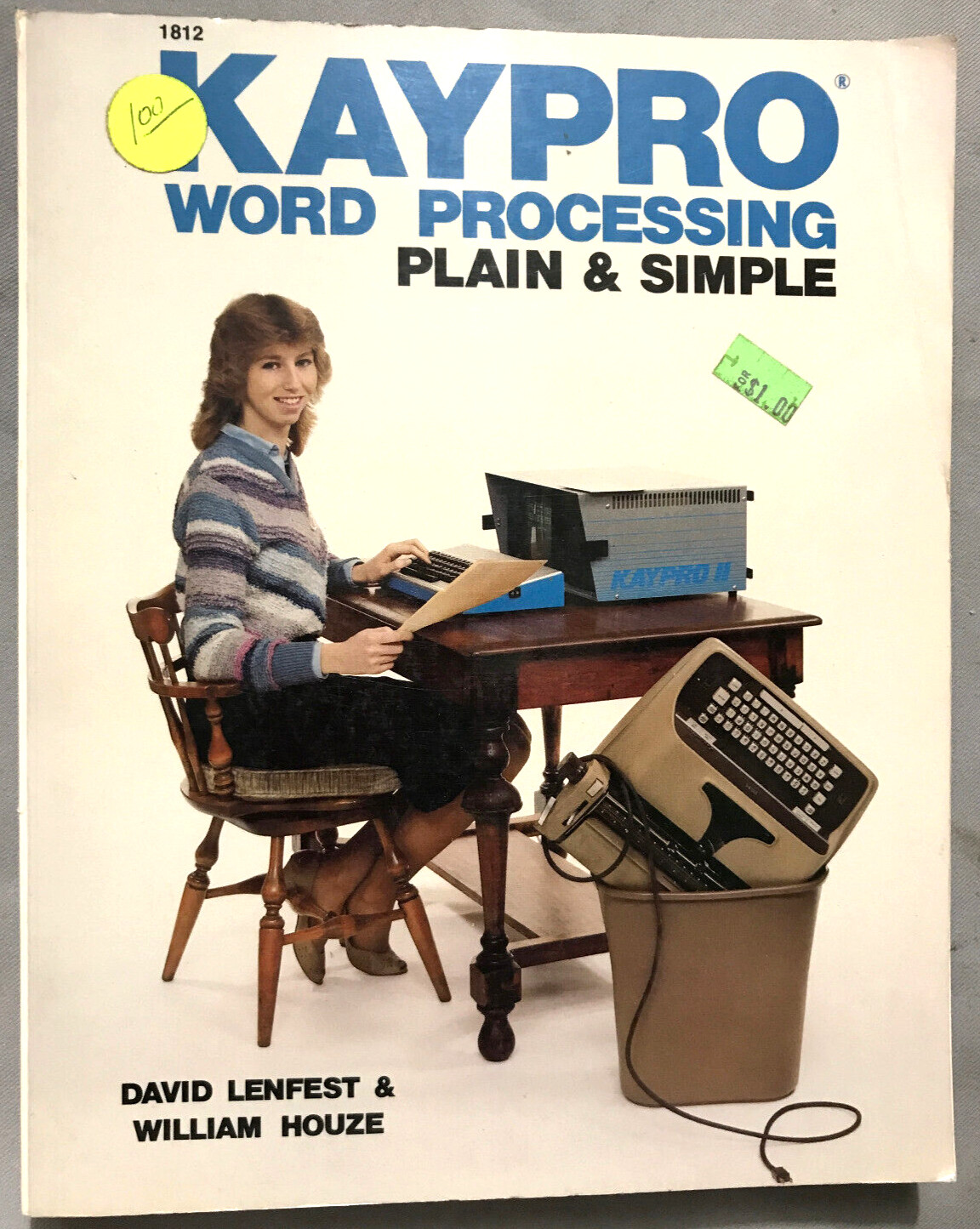 KayproWork Processing Soft cover book by D. Lenfest & W. Houze 1984 TAB Books