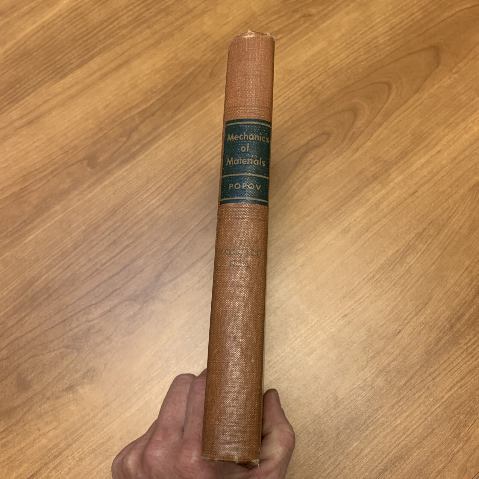1952 Mechanics Of Materials E.P. POPOV Prentice-Hall. Inc. BS1