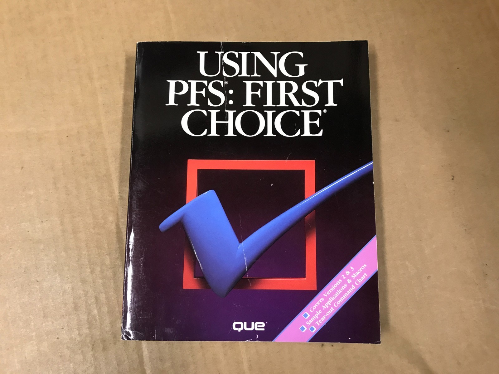 Vintage 1989 Using PFS: First Choice – Paperback Textbook – Katherine Murray