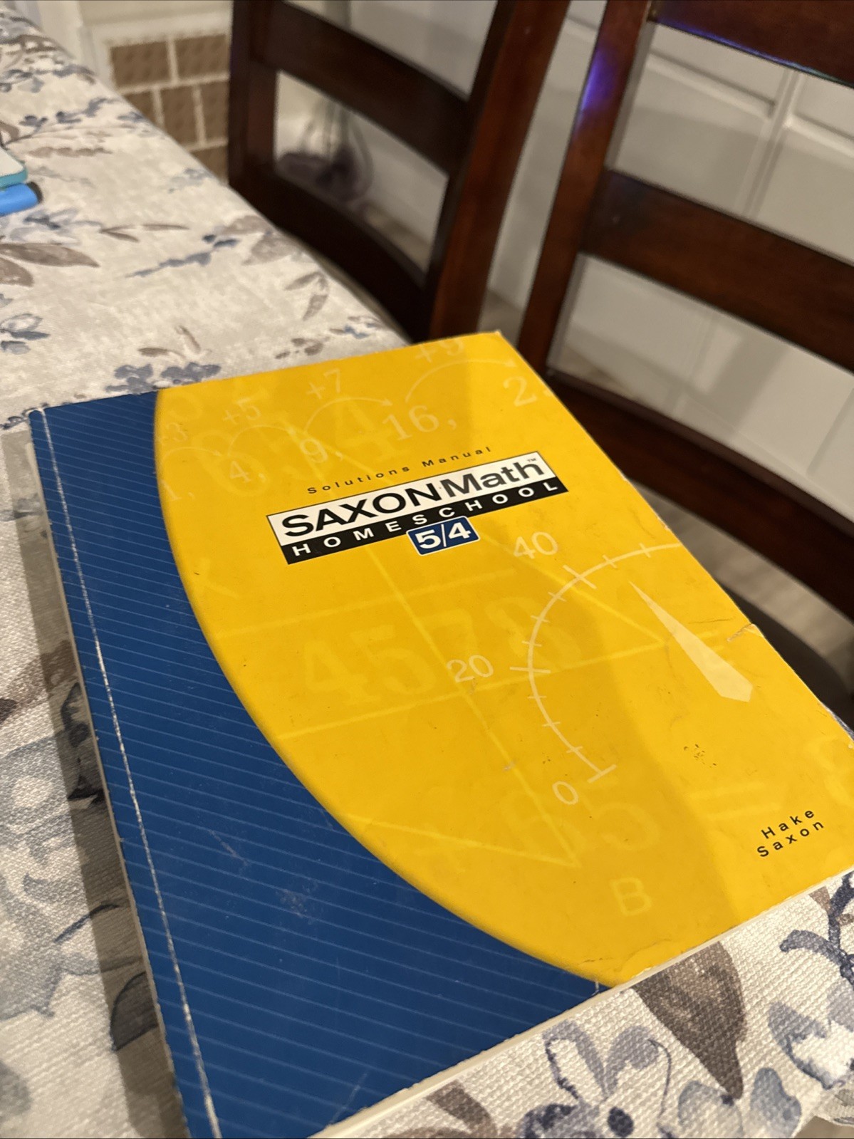 Saxon Math 5/4 Homeschool : Solutions Manual by Stephen Hake and Saxon…