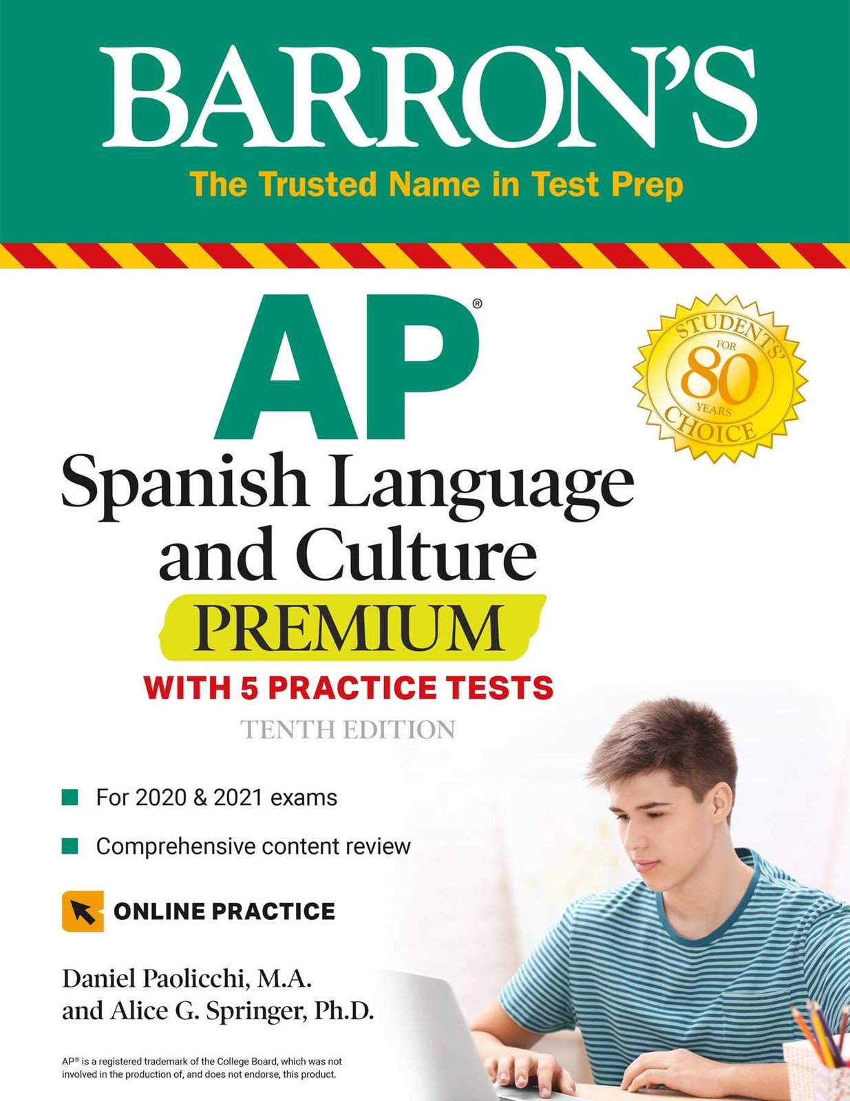 AP Spanish Language and Culture Premium: With 5 Practice Tests (Barron&rsquo;s Tes…