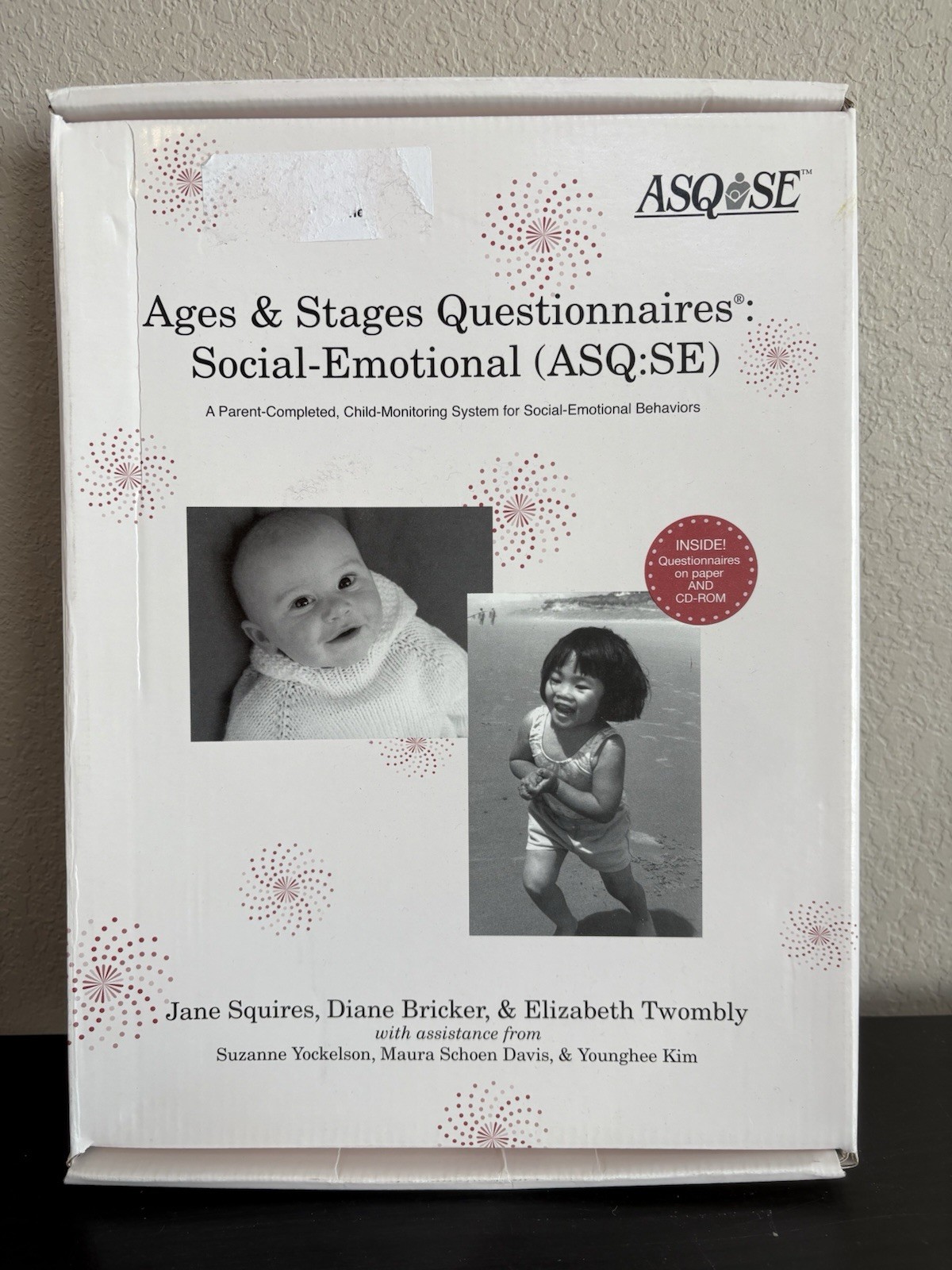 Ages & Stages Questionnaires: Social-Emotional (ASQ:SE) New In Box. Includes CD