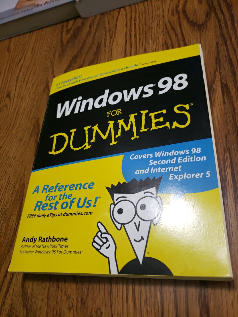 Windows 98 For Dummies – Paperback Book By Andy Rathbone VGC