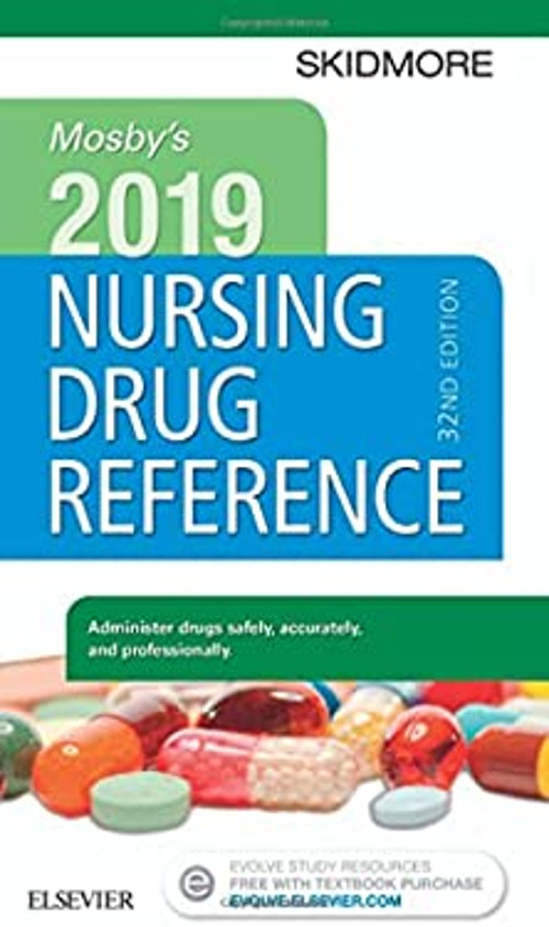 Mosby&rsquo;s 2019 Nursing Drug Reference Paperback Linda Skidmore-Roth