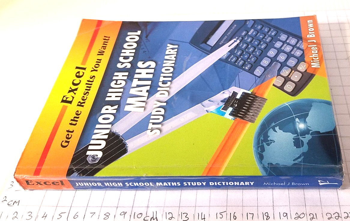 Junior High School Maths Study Dictionary by Michael J. Brown PB