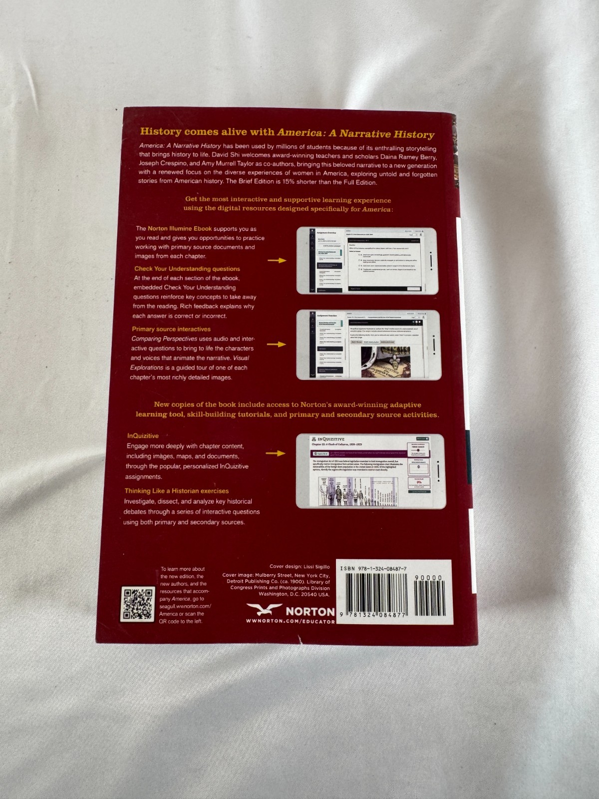 America: A Narrative History Volume 2 Brief 13th Edition w/ ACCESS CODE